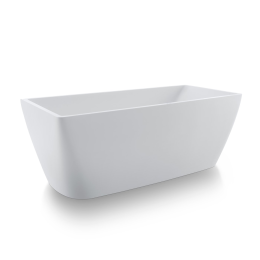 Duravit DuraSquare Vorwand-Badewanne, mit Schürze 800x800 mm weiß matt