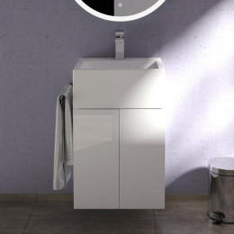 Treos Serie 910 Waschtisch mit Waschtischunterschrank mit 2 Türen