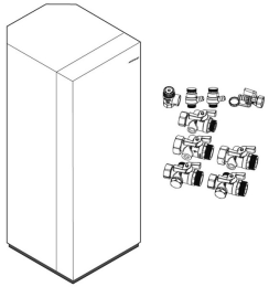 Weishaupt Paket Kombispeicher WKS 300/100 für WWP
