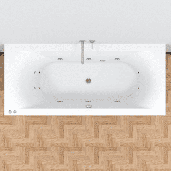 Riho Lima Easypool 3.1 Badewanne 180 x 80 cm Pneumatisch