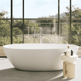Villeroy & Boch Antao freistehende Badewanne, oval 170x75 cm weiß