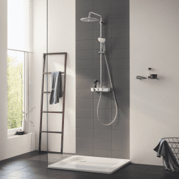 Grohe Euphoria SmartControl Duschset Mono 260 mit Thermostat, 3 Strahlarten, verchromt