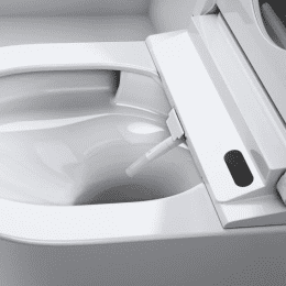 Grohe Sensia Pro Wand-Dusch-WC, PowerFlush Triple Vortex mit WC-Sitz, GROHE HyperClean