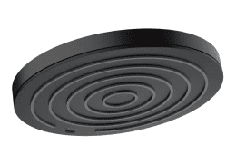 Hansgrohe Brauseset mit Unterputzarmatur mit Einbaukörper, Durchmesser 26 cm, 3 Strahlarten, schwarz