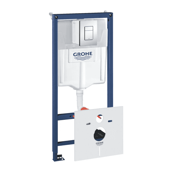 Grohe Rapid SL Vorwandelement GD2 Betätigungsplatte Skate Cosmopolitan, Chrom