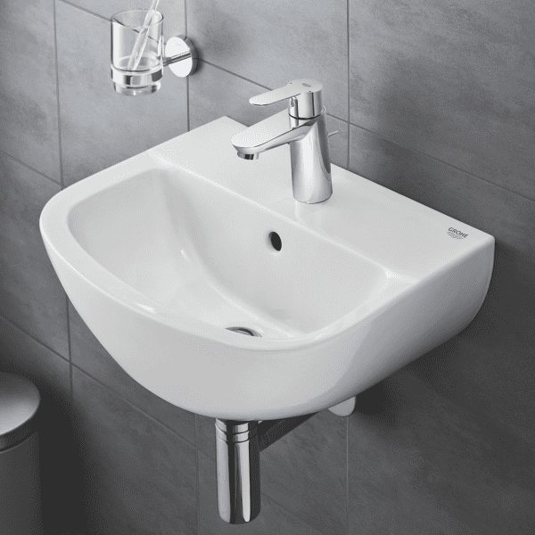 Grohe Bau Ceramic Handwaschbecken 453x354 mm, mit 1 Hahnloch, Alpinweiß