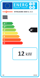 Viessmann Vitoligno 300-C Pelletkessel mit Saugsystem BAFA-förderfähig