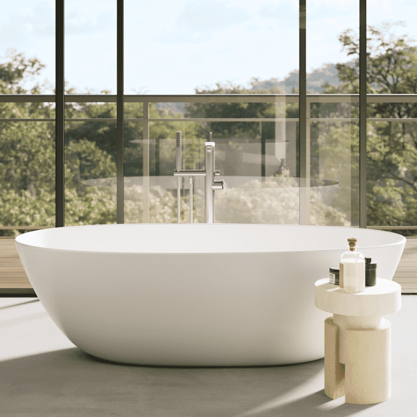 Villeroy & Boch Antao freistehende Badewanne, oval 170x75 cm weiß