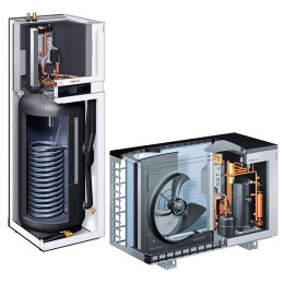 Viessmann Vitocal 222-S AWBT-M-E-AC Luft-Wärmepumpe in Split-Ausführung