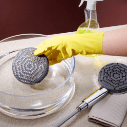 Hansgrohe Raindance Alive S Aufputz-Duschsystem mit Thermostat mit EcoSmart, chrom/graphit