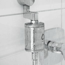 Alb Duschfilter Nano Edelstahl Natur