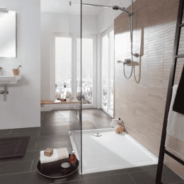 Villeroy & Boch Subway Infinity Duschwanne, 90x120 cm, Anti-slip, Alpinweiß