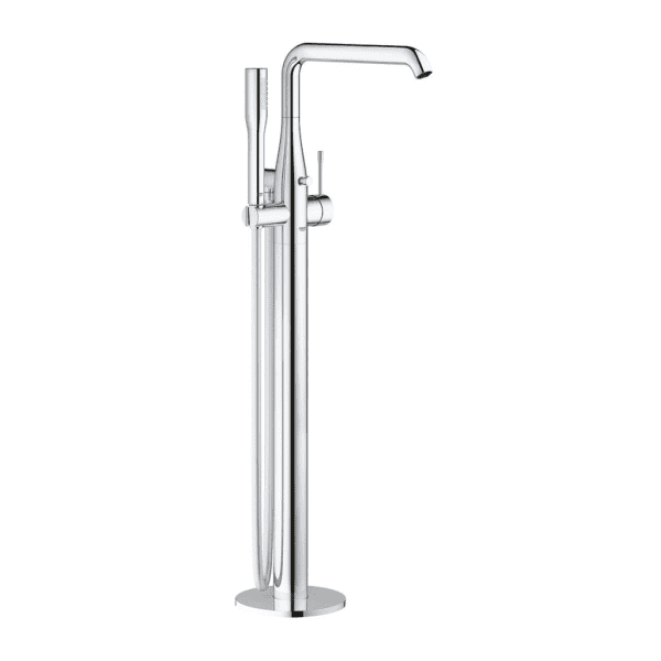 Grohe Essence New Wannenarmatur, Bodenmontage, Einhebelmischer chrom