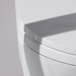Laufen Cleanet Riva Dusch-WC Komplettanlage mit WC-Sitz weiß mit Clean Coat