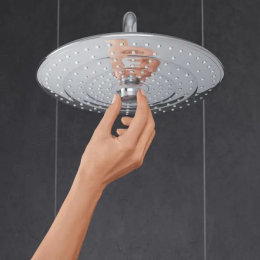 Grohe Kopfbrause 260, Ausladung 38 cm, 3 Strahlen, verchromt