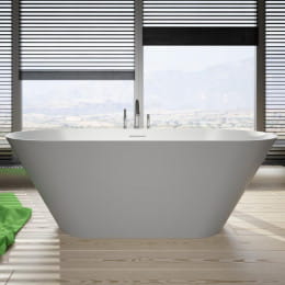 Riho Barcelona freistehende Badewanne 170 x 70 x 58 cm weiss-seidenmatt