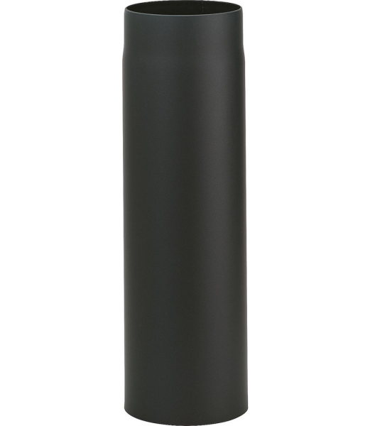 Rauchrohr DN150, schwarz lackiert, Länge = 500mm