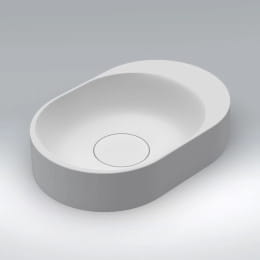 Riho Aufsatzwaschtisch Essence tray 48 x 32 cm aus Solid Surface