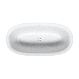 Duravit White Tulip freistehende Badewanne, oval 1600x800 mm weiß