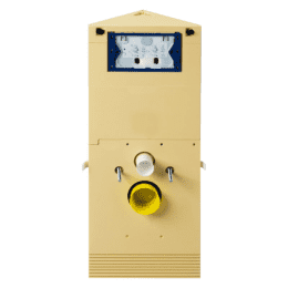 Grumbach Eck-WC-Stein 88 cm – WC-Montageelement für Geberit Tango, Samba, Sigma, Bolero und Mambo
