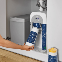 Grohe Blue Home Spültischarmatur Connected, mit Kühleinheit und Wasserfilter, verchromt
