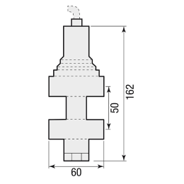 CALEFFI Thermische Ablaufsicherung 1/2" mit zweifacher Fühlersicherung