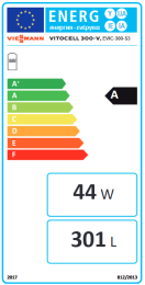 Viessmann Vitocell 300-V EVIC 300l S3 vitographite