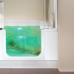 Artweger Artlift AIR Whirlpool mit Tür + Hebesitz anthrazit