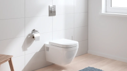 Grohe Solido Wand-WC SoftClose, Betätigungsplatte Even, Chrom Grohe Solido Wand-WC SoftClose, Betätigungsplatte Even, Chrom