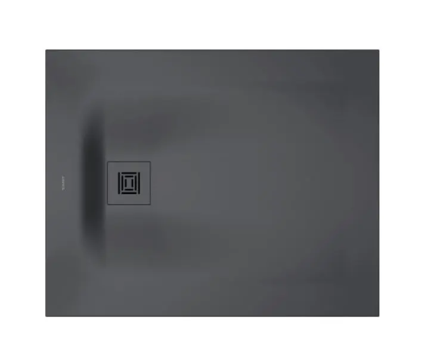 Duravit Sustano Duschtasse 100x80 cm, DuraSolid, dunkelgrau matt