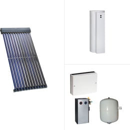 Viessmann Vitosol 300-TM SP3C Röhrenkollektor Vitocell 100-U/B Solarmodul