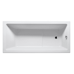 Riho Lusso Plus Rechteck-Badewanne 170x80 cm, Einbau weiß