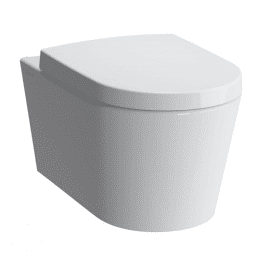 VitrA Matrix Wand-Tiefspül-WC VitrA Flush 2.0, mit VitrAhygiene Beschichtung, mit WC-Sitz