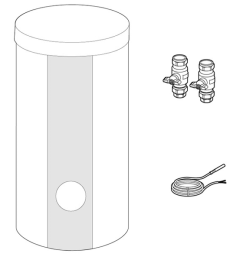 Weishaupt Trinkwasserspeicher Paket WAS 200 Eco für Split-WP