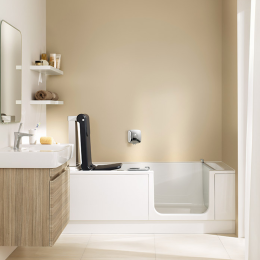 Artweger Artlift links mit Tür und Vorrüstsatz 1600x750x495mm