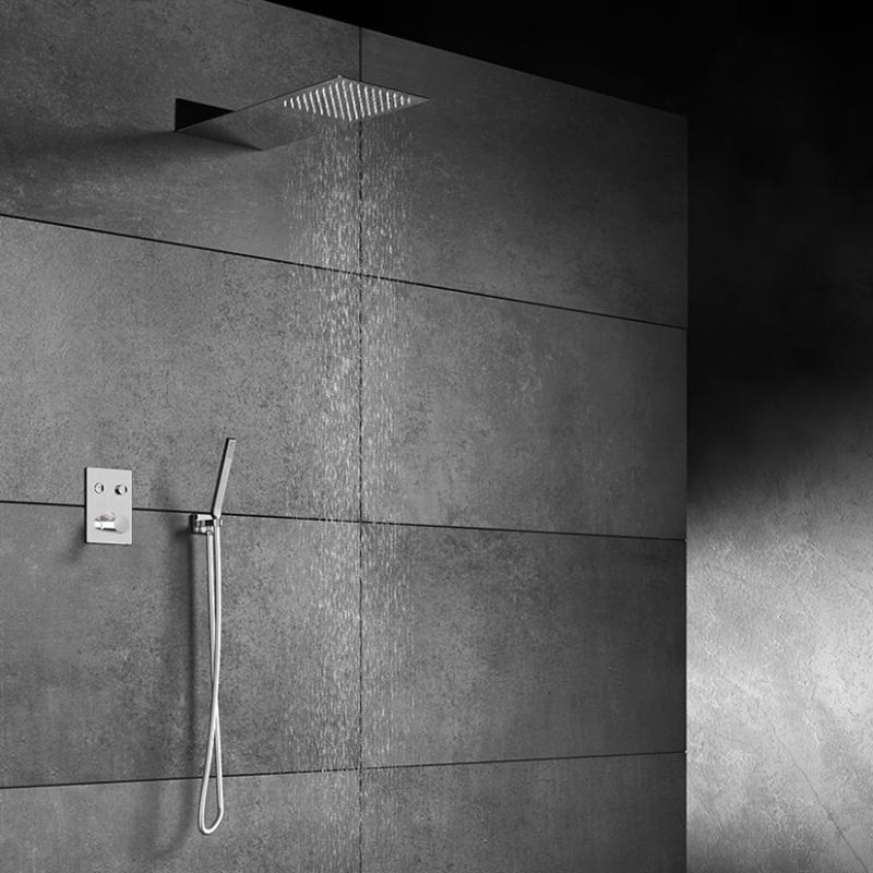 Steinberg Sensual Rain Duschsystem mit Wall Rain Regenbrause