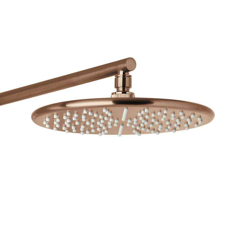 IMEX Duschset Mit Thermostat – 2-Wege, In Roségold Gebürstet, Komplett-Set