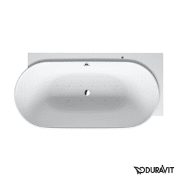 Duravit Luv Whirlwanne mit Air-System 185 x 95 cm Ecke rechts