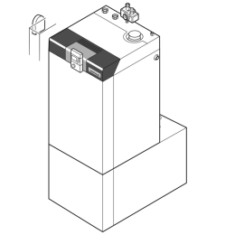 Weishaupt Paket WTC-OB 18-B W-KSK-WAS155 Bloc-P, Öl-Brennwertkessel