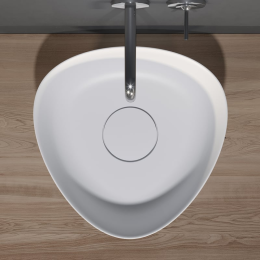 Riho Oviedo Bowl 411x119 Solid Surface seidenmatt 411 weiß