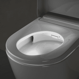 Grohe Sensia Pro Wand-Dusch-WC, PowerFlush Triple Vortex mit WC-Sitz, GROHE HyperClean