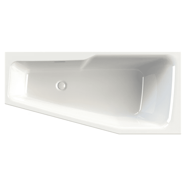 Riho Rethink Space Raumsparbadewanne weiß glanz