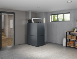Viessmann Paket Vitoladens 300-C 29kW modulierend vitographite mit Vitocell 300-H EHAA 160
