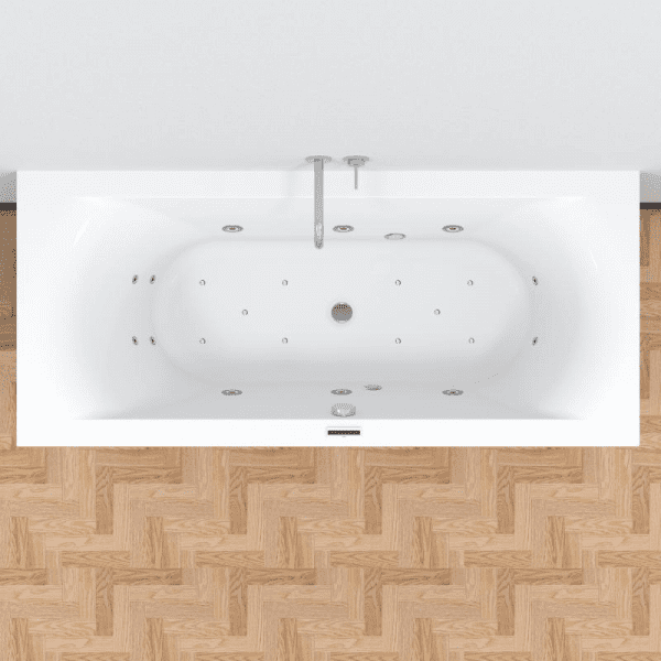 Riho Lima Easypool 3.1 Badewanne 170 x 75 cm Touch, Farblicht, Lautsprecher