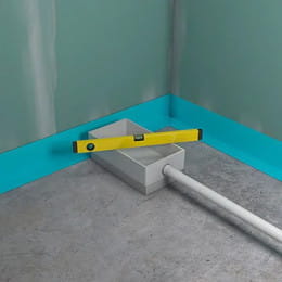 repaBAD Installationsbox Ablauf 110 inkl. Dichtmanschette und Montagezubehör