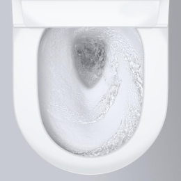 Grohe Sensia Wand-Dusch-WC mit PowerFlush Triple Vortex, mit WC-Sitz mit GROHE HyperClean, weiß