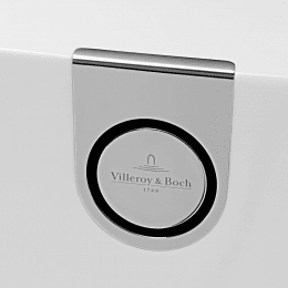 Villeroy & Boch Oberon 2.0 Vorwand-Badewanne 180x80 cm mit Verkleidung weiß