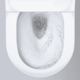 Grohe Sensia Dusch-WC Komplettanlage für Unterputzspülkästen, Rimless, Triple Vortex, HyperClean, Al