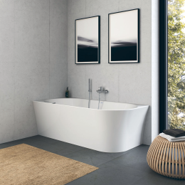 Duravit DuraSenja Eck-Badewanne 150x75cm, Ecke links 700576, weiß