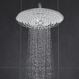 Grohe Kopfbrause 260, Ausladung 38 cm, 3 Strahlen, verchromt